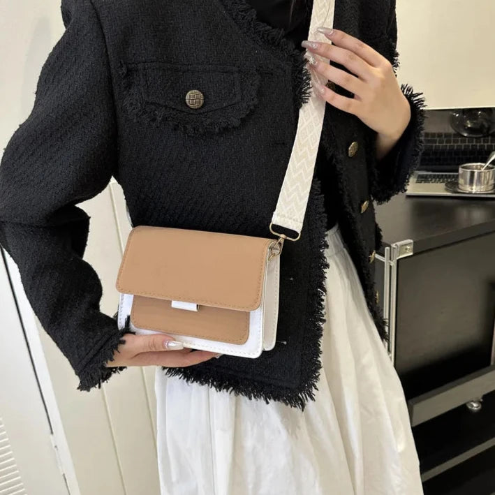 Emmeline Square Leather Bag