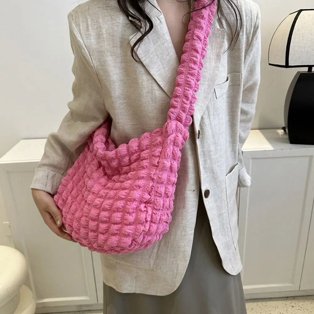 Luna Quilted Shoulder Bag