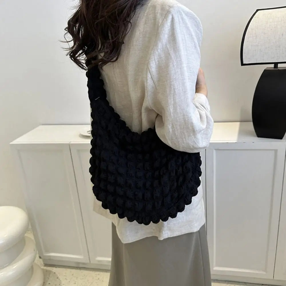 Luna Quilted Shoulder Bag