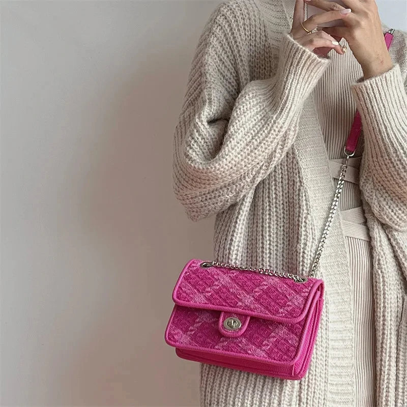 Bonita Plaid Crossbody Bag