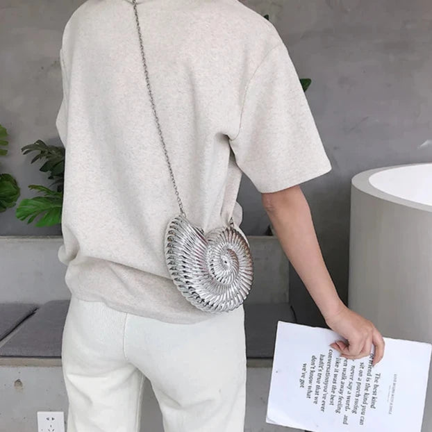 Spiral Conch Crossbody Bag