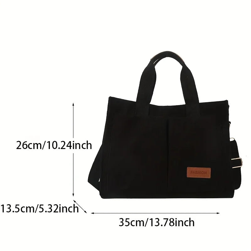 Amelia Cord Day Tote Bag