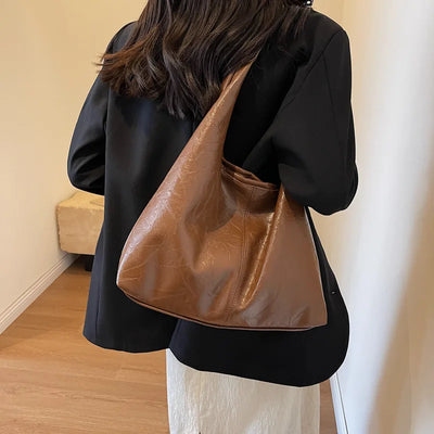 Aventra Leather Shoulder Bag