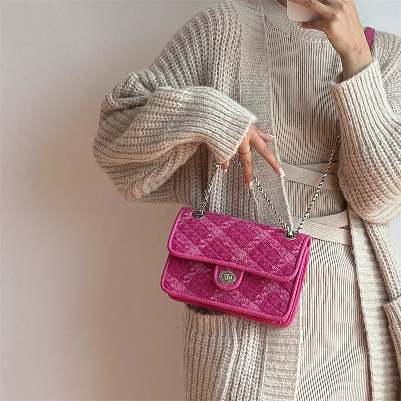 Bonita Plaid Crossbody Bag