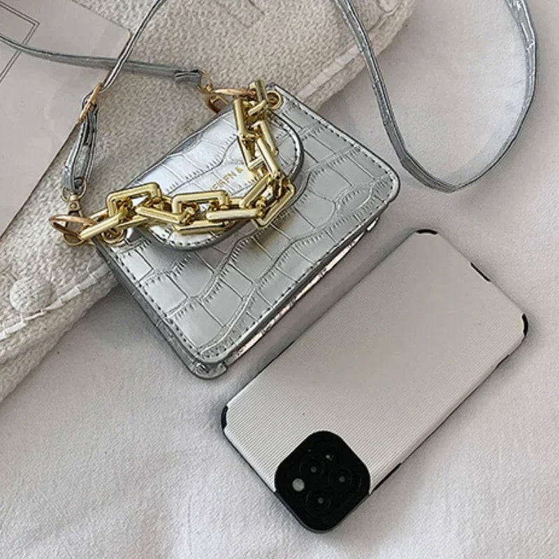 Mini Chain Lipstick Bag