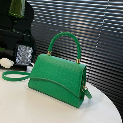 Sage Small Square Crossbody Bag