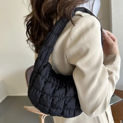 Sienna Cozy Quilt Shoulder Bag