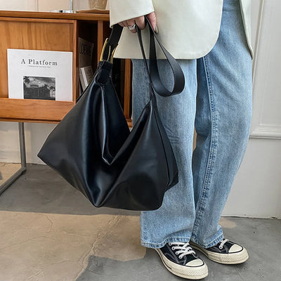 Felix Soft Leather Tote Bag