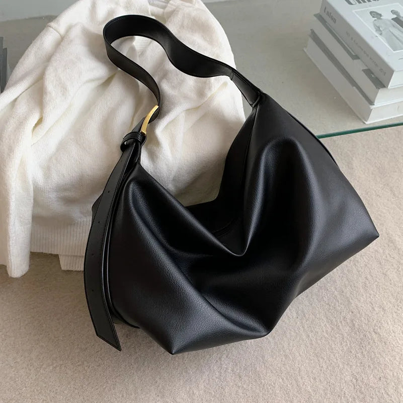 Felix Soft Leather Tote Bag