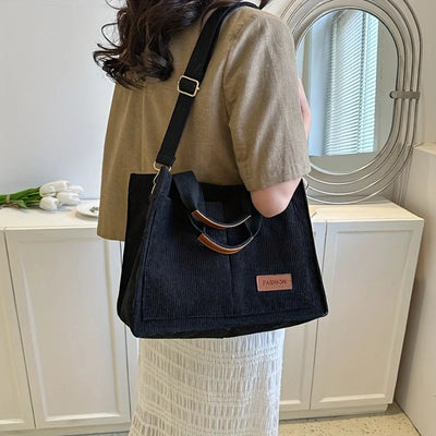 Amelia Cord Day Tote Bag