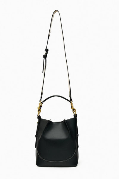 Delaney Wide Strap Bucket Bag