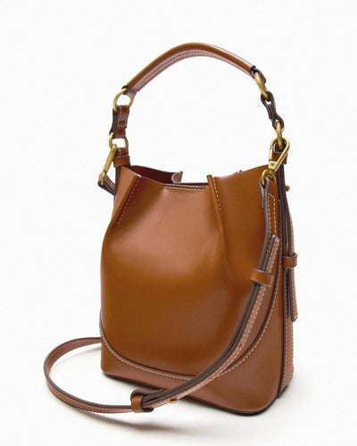 Delaney Wide Strap Bucket Bag