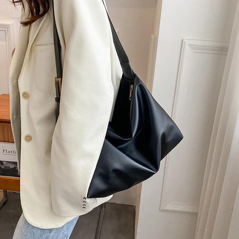 Felix Soft Leather Tote Bag