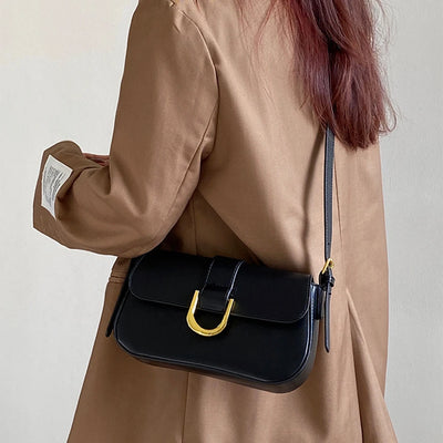 Monica Leather Underarm Bag