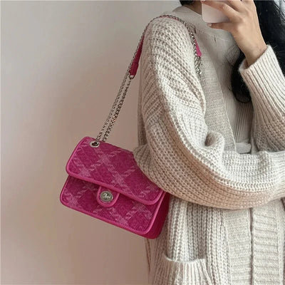 Bonita Plaid Crossbody Bag